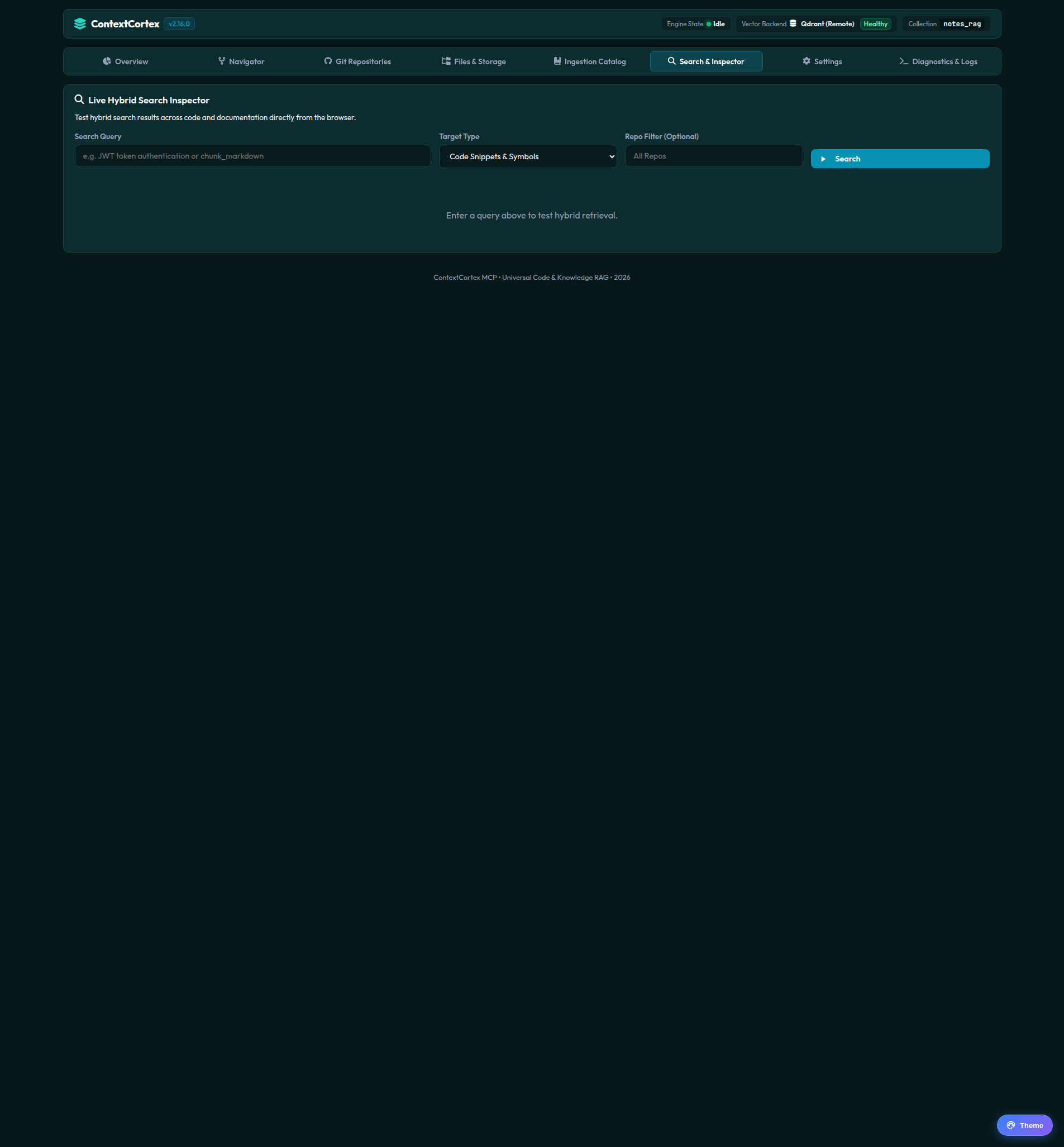 Search and Inspector